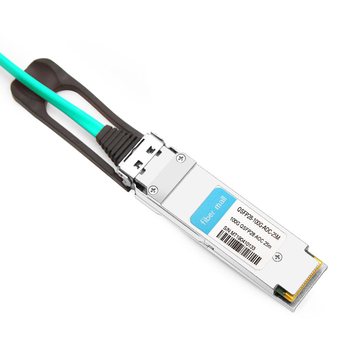 Brocade QSFP28-100G-AOC25M Compatible 25m (82 pies) 100G QSFP28 a QSFP28 Cable óptico activo