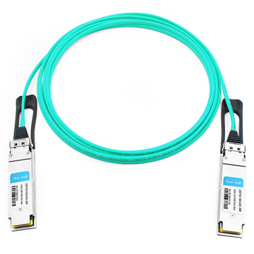Câble optique actif HPE Aruba R0Z29A compatible 30 m (98 pieds) 100G QSFP28 vers QSFP28