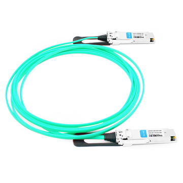 Brocade QSFP28-100G-AOC30M Compatible 30m (98ft) 100G QSFP28 to QSFP28 Active Optical Cable