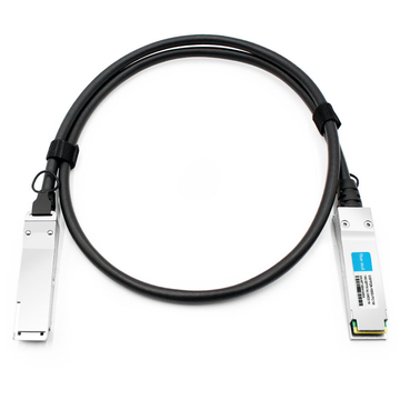 Cable de conexión directa de cobre QSFP845404 a QSFP21 compatible con HPE BladeSystem 1-B3 de 100 m (28 pies) 28G