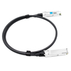 Cable de conexión directa de cobre 28G QSFP100 a QSFP1 compatible con Dell DAC-Q1-3G-100M de 28 m (28 pies)