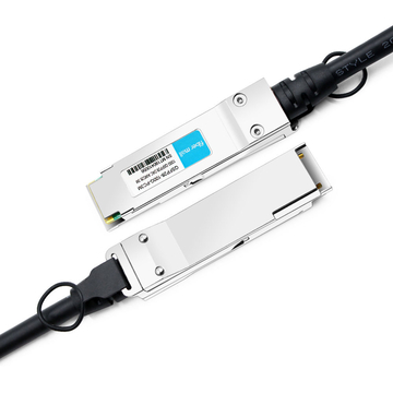 Dell DAC-Q28-100G-3M, совместимый 3 м (10 фута) 100G, медный кабель прямого подключения от QSFP28 к QSFP28