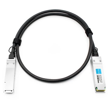 Brocade 100G-Q28-Q28-C-0501 Cable de conexión directa de cobre compatible de 5 m (16 pies) 100G QSFP28 a QSFP28