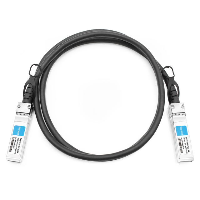 2.5m 10G SFP+ to SFP+ Passive DAC Twinax Copper Cable | FiberMall