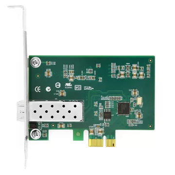 Intel® I210 F1 Single Port Gigabit SFP  PCI Express x1 Ethernet Network Interface Card PCIe v2.1