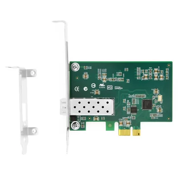 Однопортовый гигабитный SFP PCI Express x210 Ethernet Intel® I1 F1 сетевая интерфейсная карта PCIe v2.1