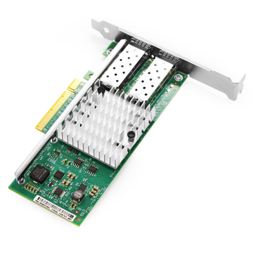 Carte d'interface réseau Intel® 82599ES SR2 Dual Port 10 Gigabit SFP + PCI Express x8 Ethernet PCIe v2.0