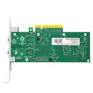 Двухпортовый 82599-гигабитный сетевой адаптер Intel® 2ES SR10 SFP + PCI Express x8 Ethernet PCIe v2.0