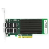 Intel® X710-BM2 DA2 デュアル ポート 10 ギガビット SFP+ PCI Express x8 イーサネット ネットワーク インターフェイス カード PCIe v3.0