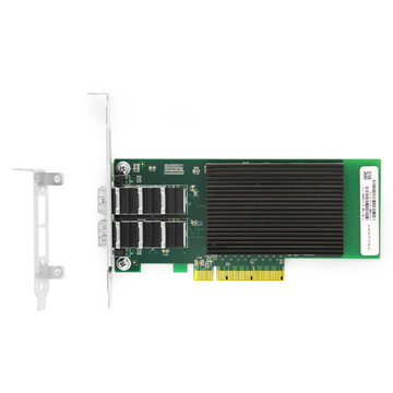 Intel® X710-BM2 DA2 デュアル ポート 10 ギガビット SFP+ PCI Express x8 イーサネット ネットワーク インターフェイス カード PCIe v3.0