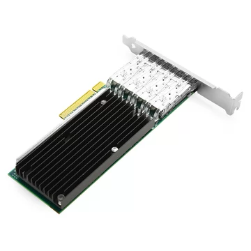 Intel® XL710-BM1 DA4 Quad Port 10 Gigabit SFP + PCI Express x8 Placa de interface de rede Ethernet PCIe v3.0