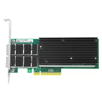 Intel® XL710 QDA2 Porta dupla 40 Gigabit QSFP+ PCI Express x8 Placa de interface de rede Ethernet PCIe v3.0