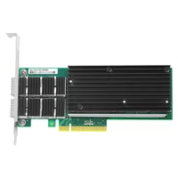 Intel® XL710 QDA2 40-Gigabit-QSFP+-PCI-Express-x8-Ethernet-Netzwerkschnittstellenkarte mit zwei Anschlüssen PCIe v3.0