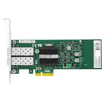 Placa de interface de rede Ethernet Intel® 82576 F2 Gigabit SFP PCI Express x4 Ethernet PCIe v2.0