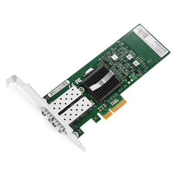 Tarjeta de interfaz de red Ethernet Intel® 82576 F2 Gigabit SFP PCI Express x4 de doble puerto PCIe v2.0
