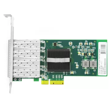 Четырехпортовый Gigabit SFP PCI Express x350 Ethernet Intel® I4 F4 сетевой интерфейс PCIe v2.1