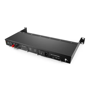 12 Slots 10/100M and 10/100/1000M Mini Media Converter Chassis, 1U Rack Mount, Dual Power AC 220V and DC -48V