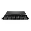 12 Slots 10 / 100M e 10/100 / 1000M Mini Media Converter Chassis, 1U Rack Mount, Dual Power AC 220V e DC -48V