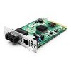 1x 10 / 100Base-T RJ45 в 1x 100Base-X SC 1310нм 60 км SM Dual Fiber Fast Ethernet Media Converter Card