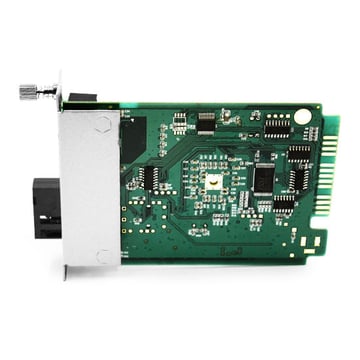 1x 10 / 100Base-T RJ45 в 1x 100Base-X SC TX1550нм / RX1310нм 20км SM-карта с одним оптоволокном Gigabit Ethernet Media Converter