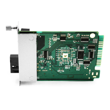 1x 10 / 100Base-T RJ45 to 1x 100Base-X SC TX1550nm / RX1310nm 60km SM Single Fiber Gigabit Ethernet Media Converter Card