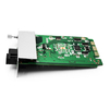 1x 10/100 / 1000Base-T RJ45 to 1x 1000Base-X SC TX1550nm / RX1310nm 40km SM Single Fiber Gigabit Ethernet Media Converter Card