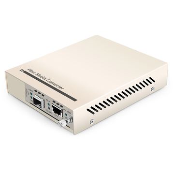 1 x 10GBase-T RJ45 в 1 x 10GBase-X SFP + автономный медиаконвертер 10Gigabit Ethernet