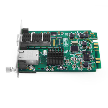 1 x 10GBase-T RJ45 a 1 x 10GBase-X SFP + Convertidor de medios Ethernet 10Gigabit independiente