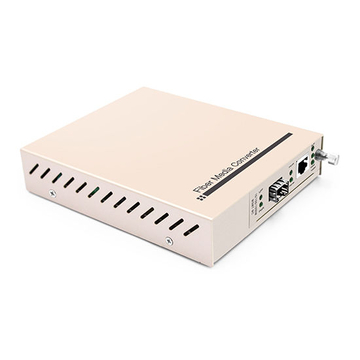 1x 10/100/1000Base-T RJ45 to 1x 1000Base-X SFP Standalone Gigabit Ethernet Media Converter