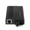 Mini 1x 10 / 100Base-T RJ45 to 1x 100Base-X SC TX1310nm / RX1550nm 20km SM Single Fiber Fast Ethernet Media Converter
