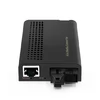 Mini 1x 10/100Base-T RJ45 to 1x 100Base-X SC TX1550nm/RX1310nm 20km SM Single Fiber Fast Ethernet Media Converter