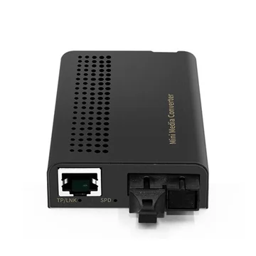 Mini convertisseur de média WDM 10/100/1000 Mbps 60 km TX 1490 nm | FiberMall