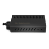Mini 1x 10/100 / 1000Base-T RJ45 bis 1x 1000Base-X SC TX1310nm / RX1550nm 10 km SM Single Fibre Gigabit Ethernet Medienkonverter