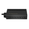 Mini 1x 10 / 100Base-T RJ45 bis 1x 100Base-X SC TX1550nm / RX1310nm 60 km SM Single Fibre Fast Ethernet Medienkonverter