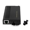 Mini 1x 10/100 / 1000Base-T RJ45 bis 1x 1000Base-X SC TX1310nm / RX1550nm 10 km SM Single Fibre Gigabit Ethernet Medienkonverter