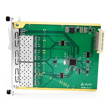 Le transpondeur de carte 2.5G OTU (OEO) 2R transmet en toute transparence le service à 4 canaux à tout débit en 42M ～ 2.67 Gbps