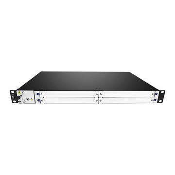 The Standard 1U Rack, Provides 4 Service Slots OEO/EDFA/OLP, 1 Fan Slot and 2 Power Slots