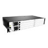 O Rack 2U padrão oferece 8 slots de serviço OEO / EDFA / OLP / DCM / CWDM / DWDM, 1 slot de ventilador e 2 slots de alimentação