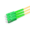 1x2 FBT Couplers Fiber Splitter, Стандартная кассета ABS, SC / APC SM