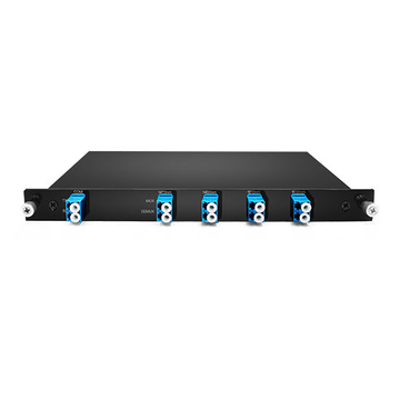 패시브 CWDM 이중 파이버 Mux 및 Demux 모듈 4 채널(XX-XXnm 고객 지정) LC/UPC LGX BOX