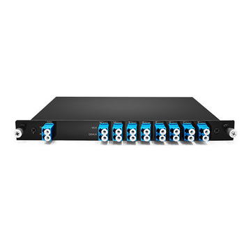 Пассивный модуль двойного мультиплексирования и демультиплексирования CWDM, 8 каналов (1470-1610 нм) LC / UPC LGX BOX