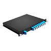 패시브 CWDM 이중 파이버 Mux 및 Demux 모듈 8CH(1470-1610nm) LC/UPC LGX BOX