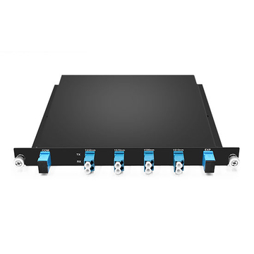 CWDM MUX 4CH 8 파장 1470-1610nm 단일 광섬유 측면 B | FiberMall