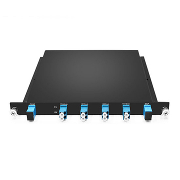 CWDM MUX 4CH 8 Wavelengths (TX: 1550/1570/1590/1610nm RX: 1470/1490/1510/1530nm)with Express Port LC/UPC Single Fiber LGX BOX