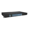 DWDM MUX DEMUX 16CH (C21-C36) con puerto de monitor LC / UPC Rack de fibra doble 1U