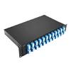 DWDM MUX DEMUX 50 ГГц 96 каналов (C15-C62) Двойная оптоволоконная стойка 2U LC / UPC