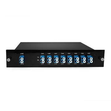 DWDM MUX 8CH 16 Wavlengths Single Fiber Side-A LGX BOX | FiberMall