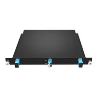 Passives DWDM-Einzelfaser-OADM-Modul 1 DWDM-Wellenlängen (100-GHz-Abstand) LGX BOX