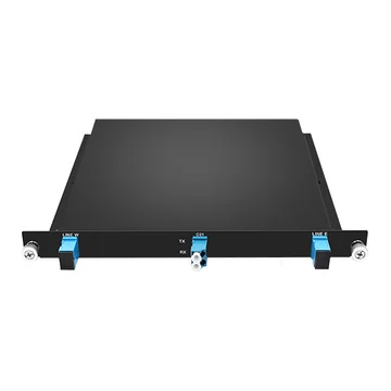 Módulo OADM de fibra única DWDM pasivo 1 longitudes de onda DWDM (espaciado de 100 GHz) CAJA LGX