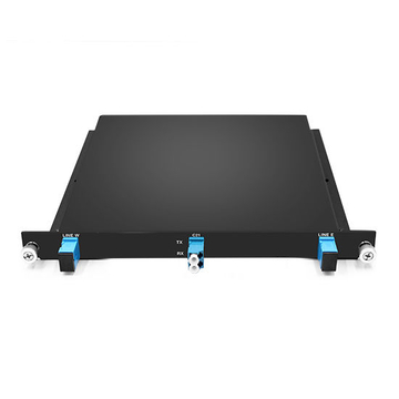 Módulo OADM de fibra única DWDM pasivo 1 longitudes de onda DWDM (espaciado de 100 GHz) CAJA LGX